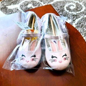 Brand New Never Worn Gymboree Easter Bunny Shoes - Size 9 NWT